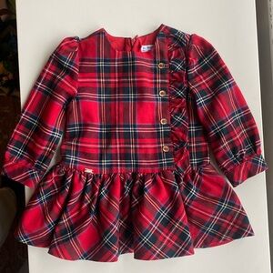 Mayoral baby plaid dress